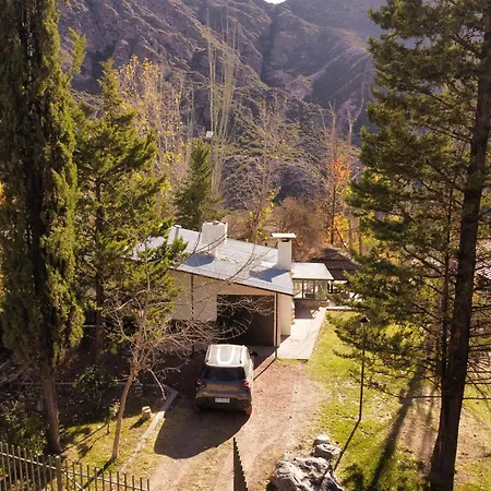 Pecoh Potrerillos - Casa de montaña Exterior foto